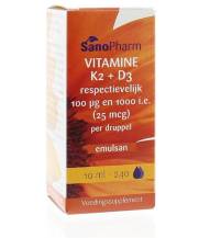 Vitamine K2 druppels van Sanopharm